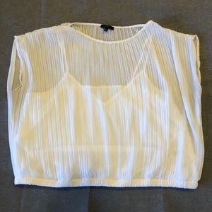 Work, cropped blouse